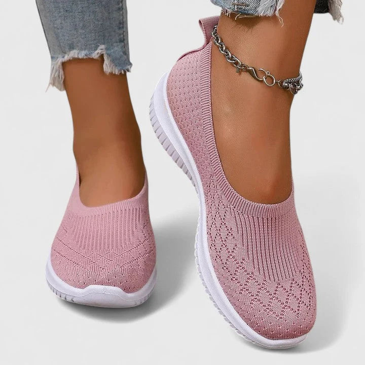 Odara Women's Orthopedic Slip-On Shoes | Shock-Absorbing Ultra-Light Comfort 5