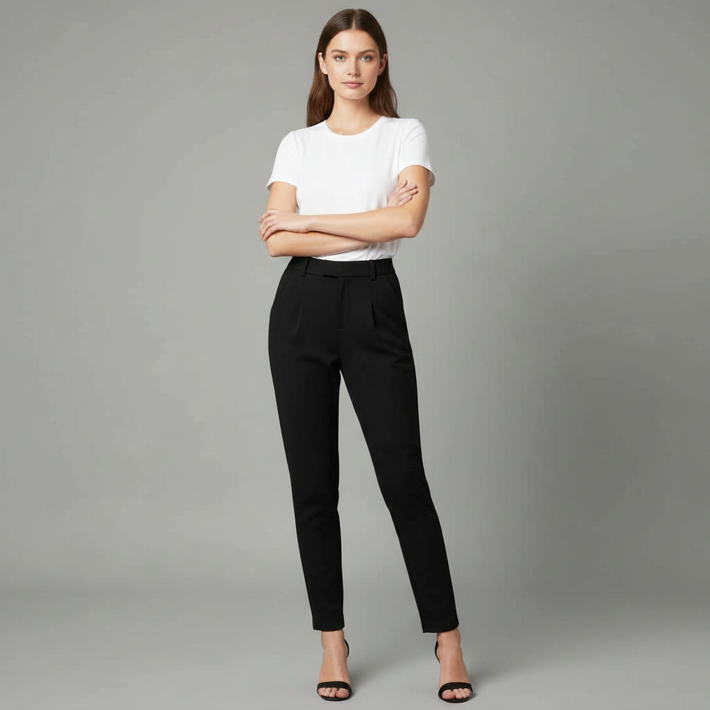 Bianca Trousers | Women's Black Trousers for Elegant Style