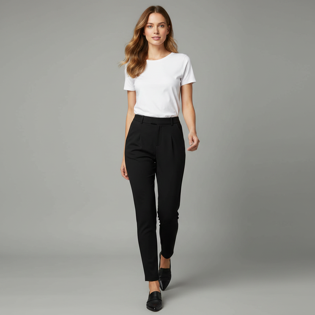 Bianca Trousers | Women's Black Trousers for Elegant Style