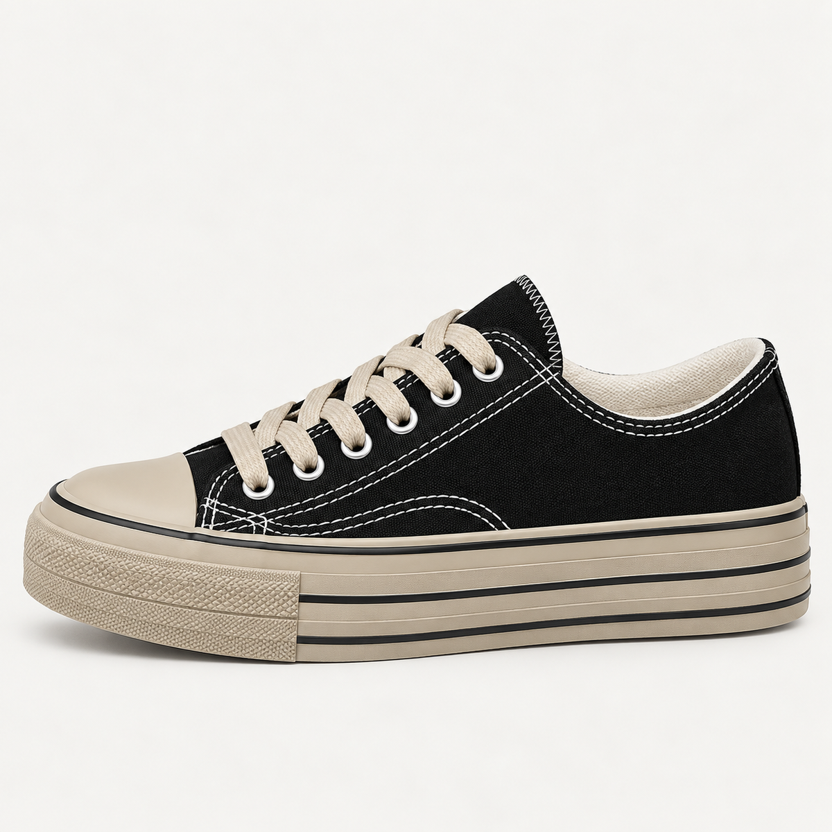 Lavinia Women's Canvas Trainers | Leopard Print Lightweight Casual