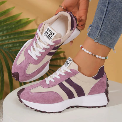 Celia Women's Platform Sneakers | Cushioned Sole, Lace-Up Comfort 3