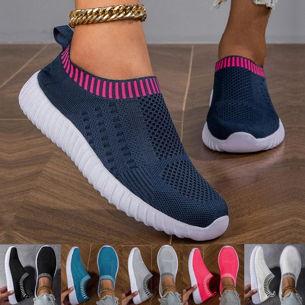 Crisbetha Women's Sneakers | Lightweight, Arch Support 5