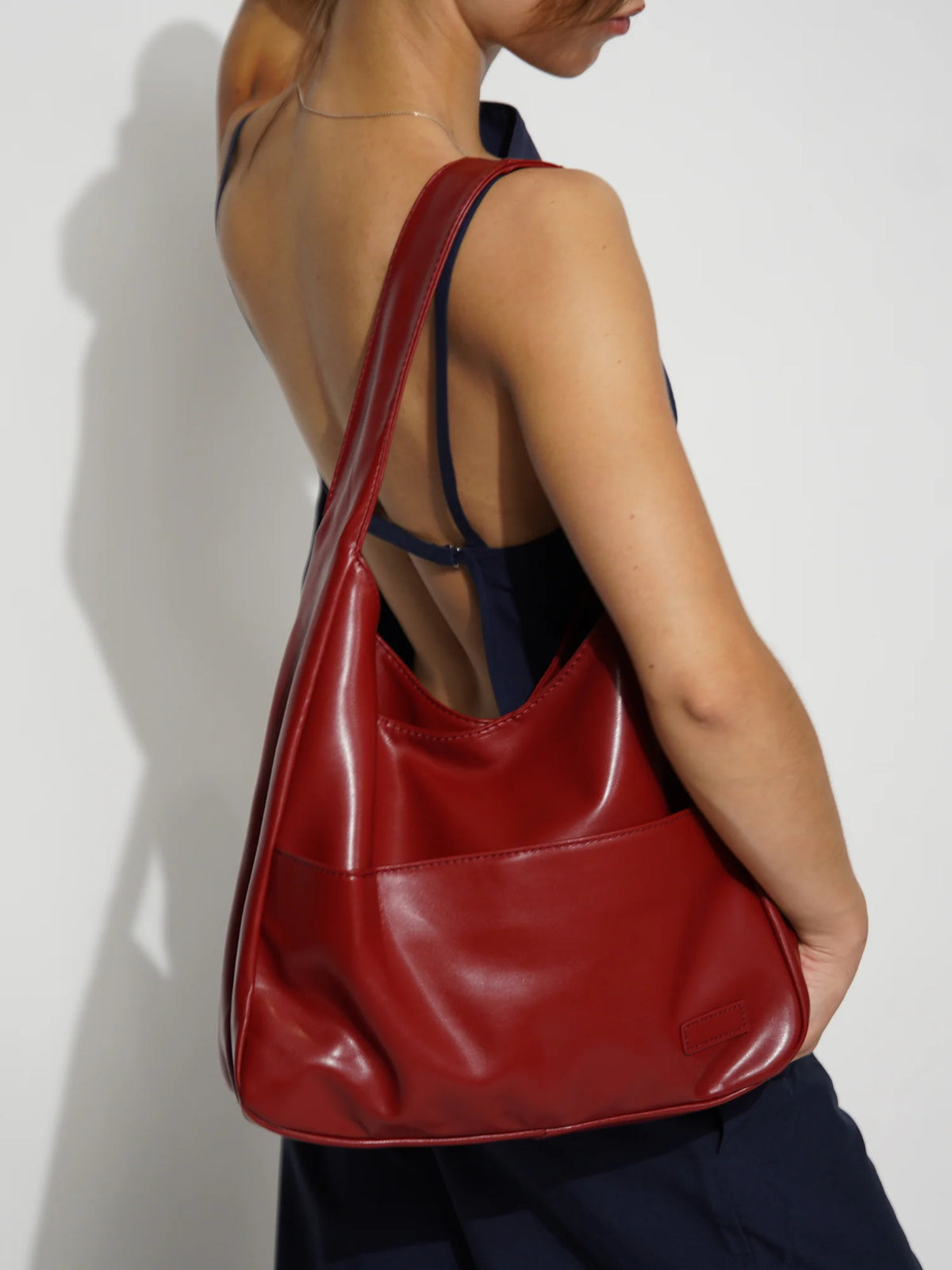 Delysia Women's Shoulder Bag | Vegan Leather, Round Shape 3