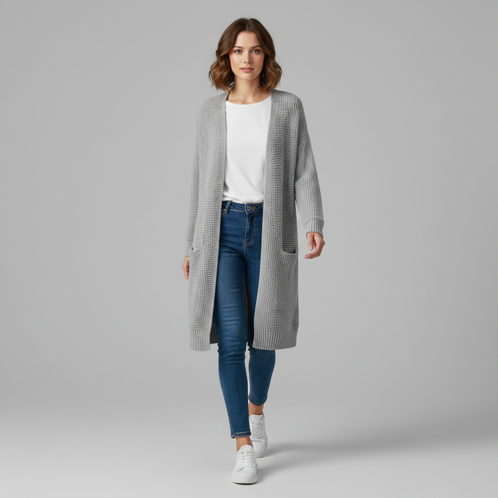 Elegant Black Cardigan | Women's Cardigan Sweater