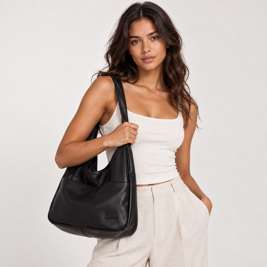 Liora Women's Shoulder Bag | Vegan Leather, Spacious Design