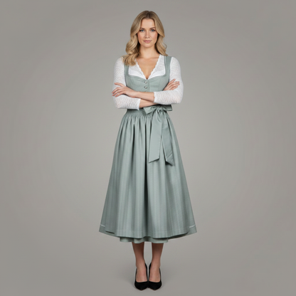 Elegant Dirndl Dress | Women's Oktoberfest Costume Outfit