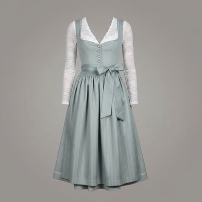 Elegant Dirndl Dress | Women's Oktoberfest Costume Outfit