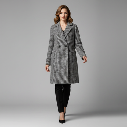 Elegant Long Wool Coat | Women's Winter Coats