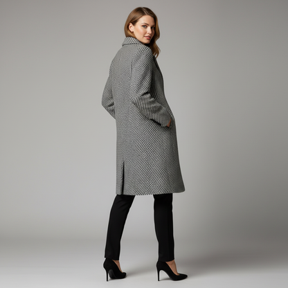 Elegant Long Wool Coat | Women's Winter Coats