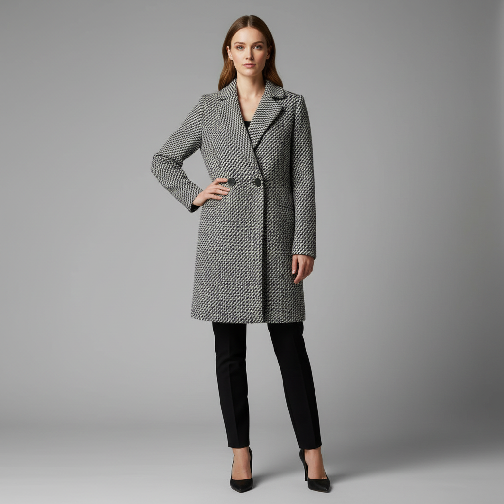 Elegant Long Wool Coat | Women's Winter Coats