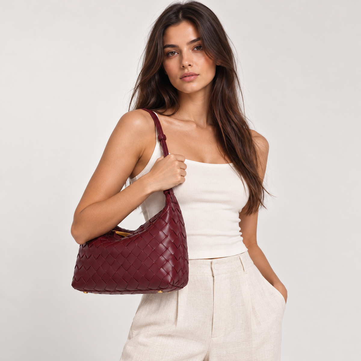 Celestine Women's Mini Bag | Premium Vegan Leather, Adjustable Strap