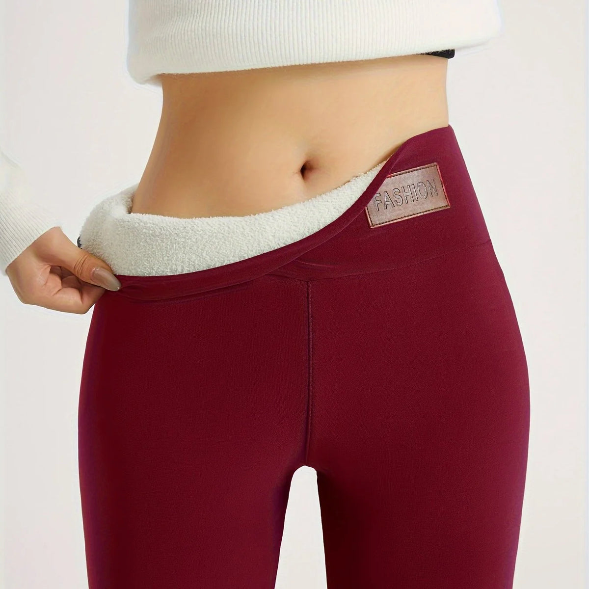 Fiora Leggings for Women | Fleece Lined, High Waist, Warm Stretch 3