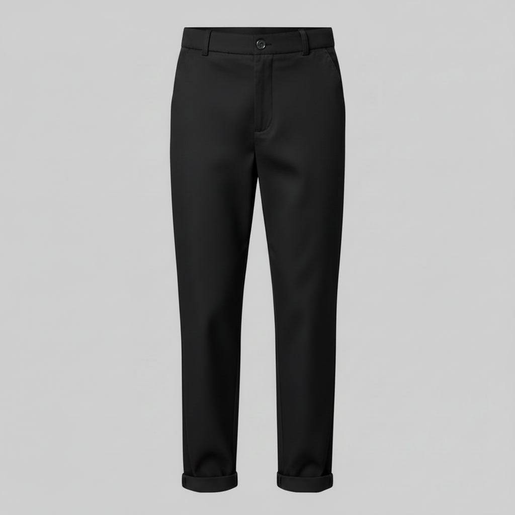 High Waist Women's Trousers | Elegant Black Pants