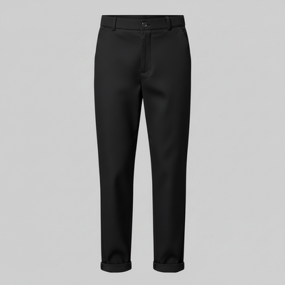 High Waist Women's Trousers | Elegant Black Pants