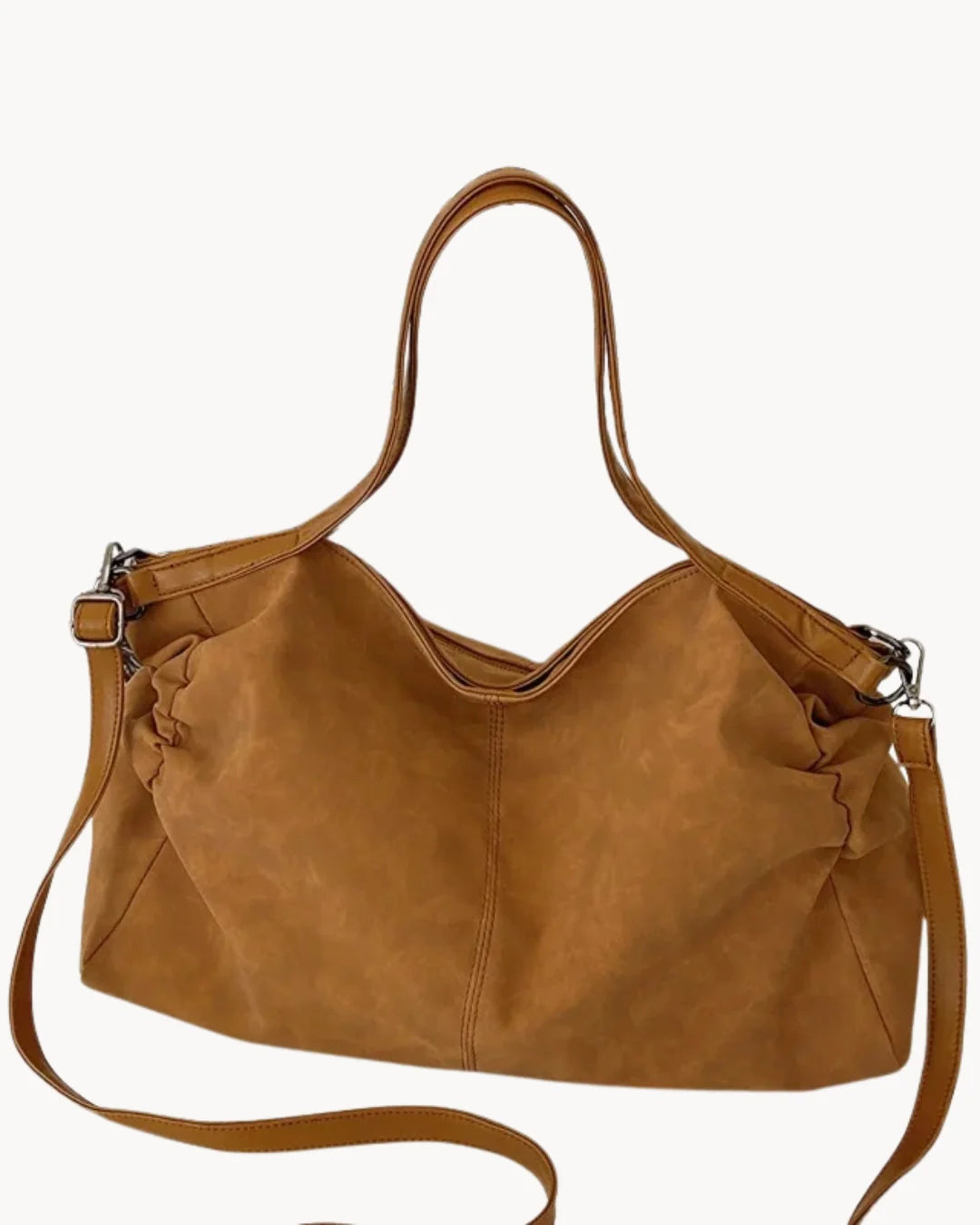 Lyra Women's Shoulder Bag | Suede, Slouchy Design 4