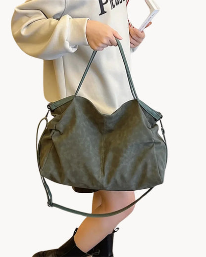 Lyra Women's Shoulder Bag | Suede, Slouchy Design 5