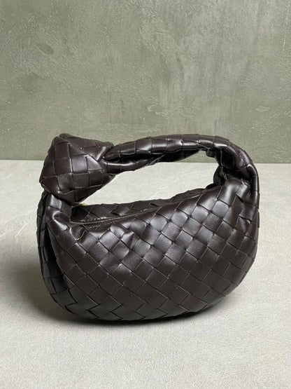 Marigold Women's Mini Handle Bag | Braided Vegan Leather Compact 8