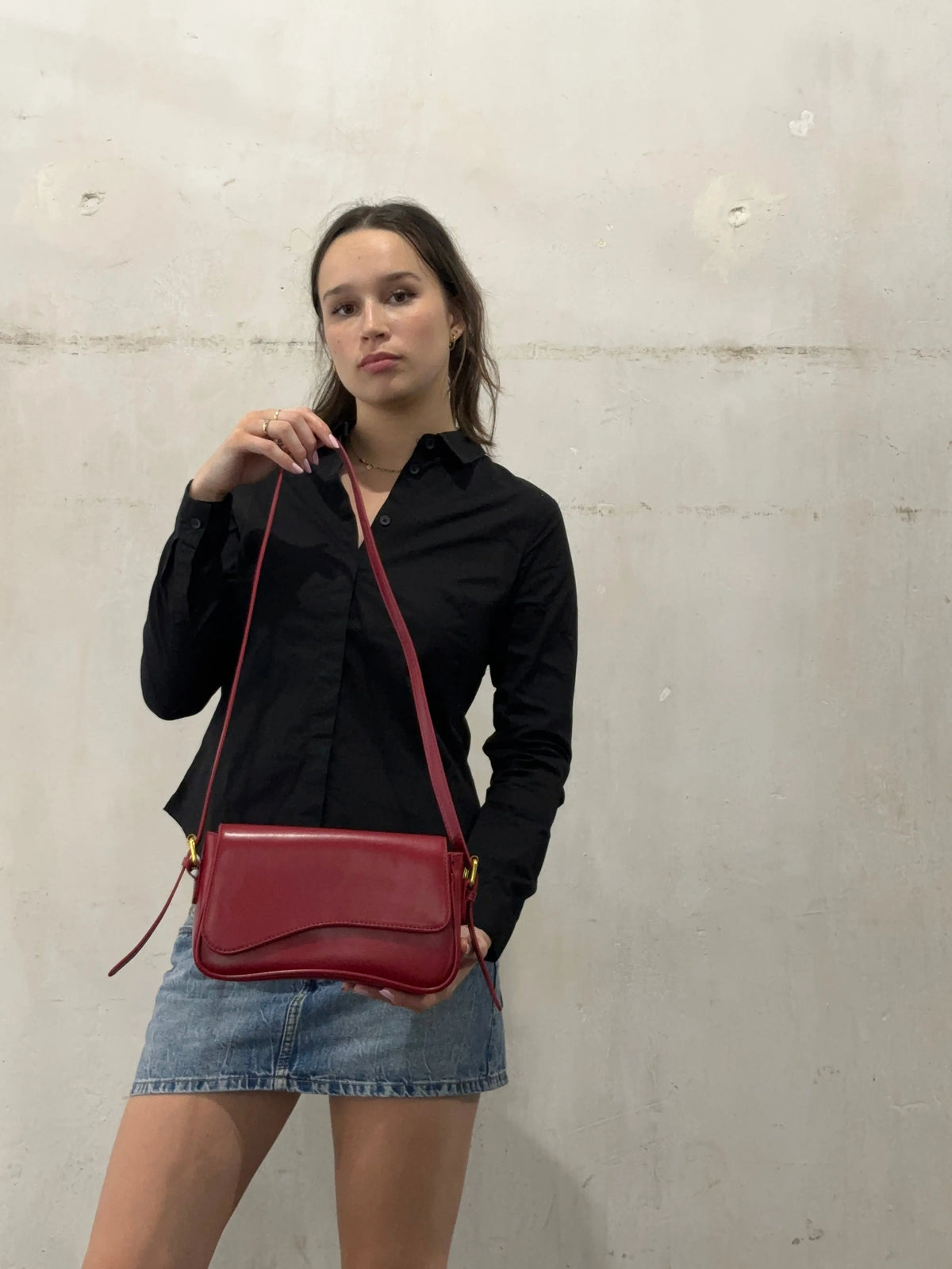 Mira Women's Handbag | Vegan Leather, Convertible Design 6