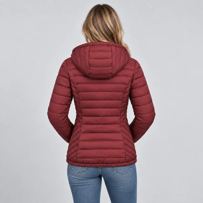 Mira Women's Padded Jacket | Lightweight Hooded Commuter Coat 1