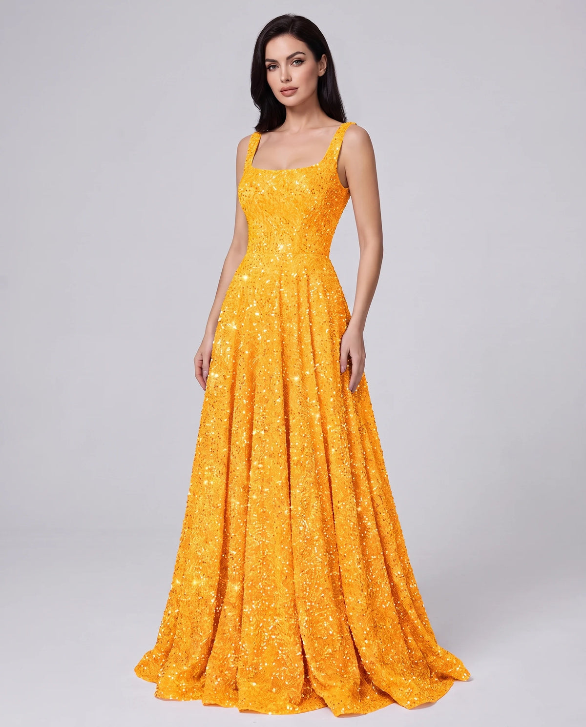 Phoebe Women's Maxi Dress | Sequin Embellished, Elegant Evening Wear 13