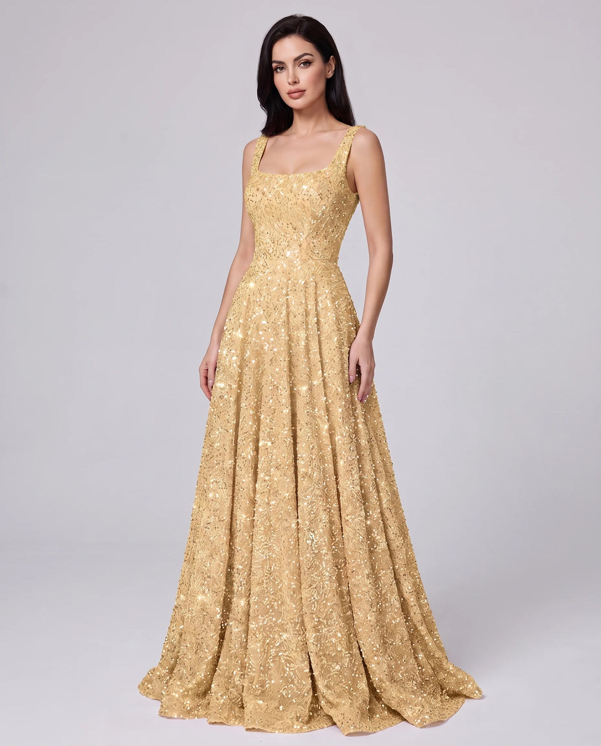 Phoebe Women's Maxi Dress | Sequin Embellished, Elegant Evening Wear 18