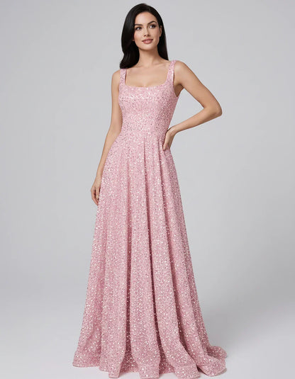 Phoebe Women's Maxi Dress | Sequin Embellished, Elegant Evening Wear 2