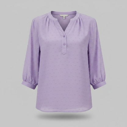 Silk Patchwork Women's Blouse | Summer Tops for Women