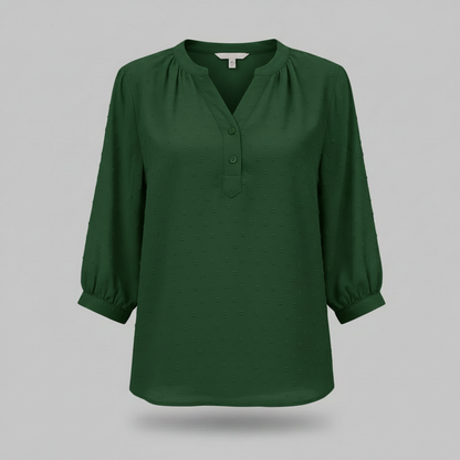 Silk Patchwork Women's Blouse | Summer Tops for Women