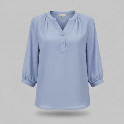 Silk Patchwork Women's Blouse | Summer Tops for Women