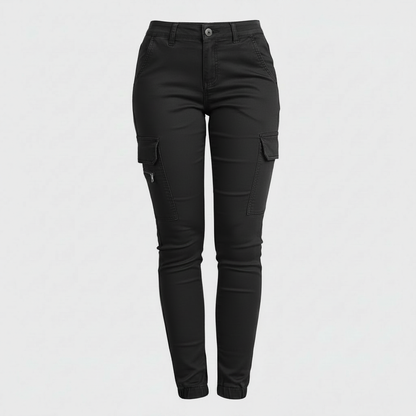 Urban Cargo Trousers | Women's Black Pants