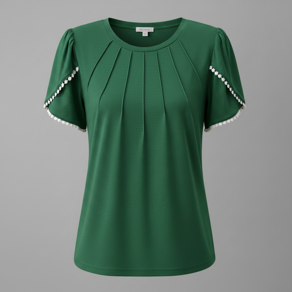Vanessa Blouse | Women's Top Summer Casual Cotton Blouse