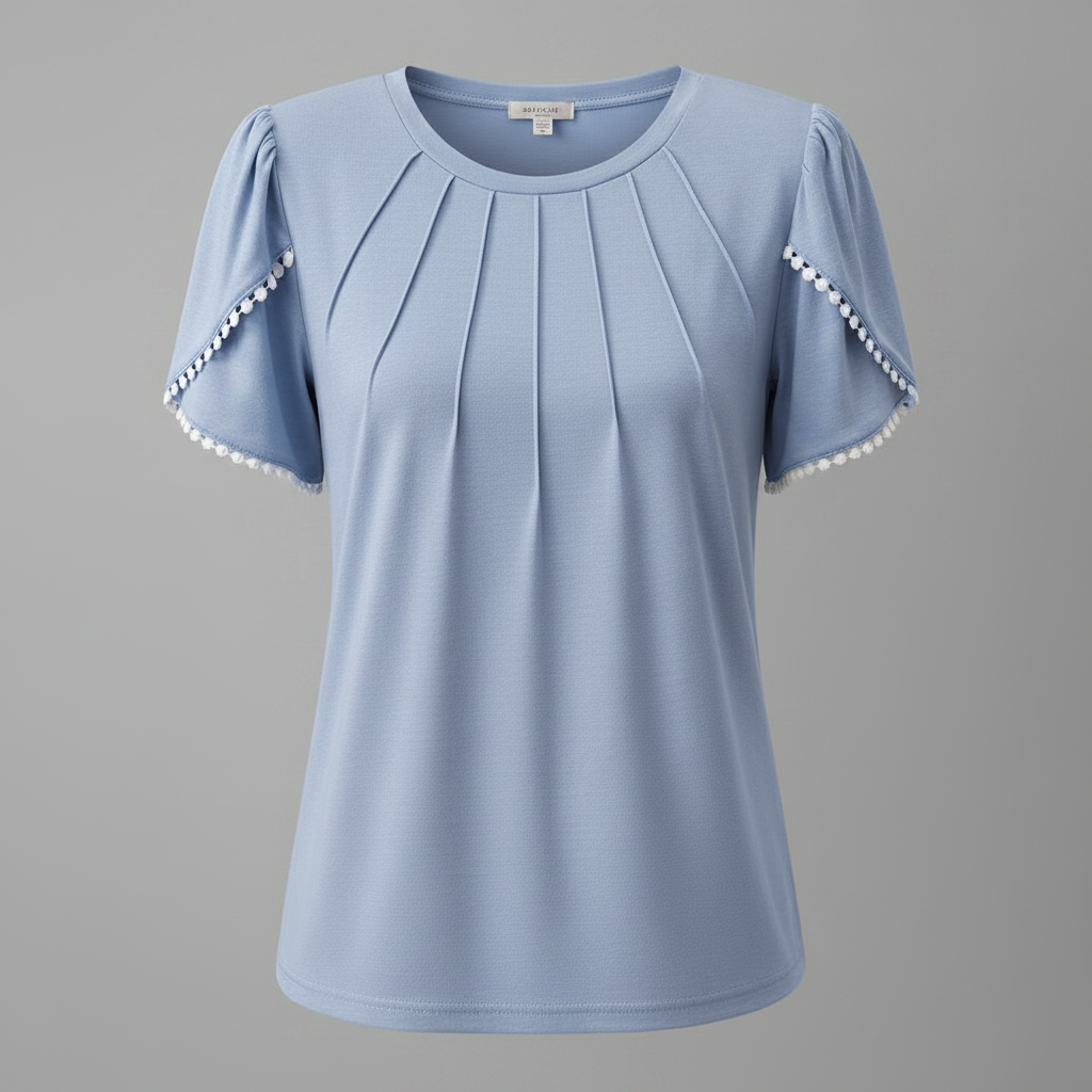 Vanessa Blouse | Women's Top Summer Casual Cotton Blouse