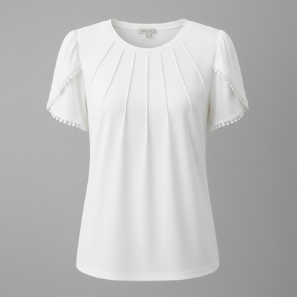 Vanessa Blouse | Women's Top Summer Casual Cotton Blouse