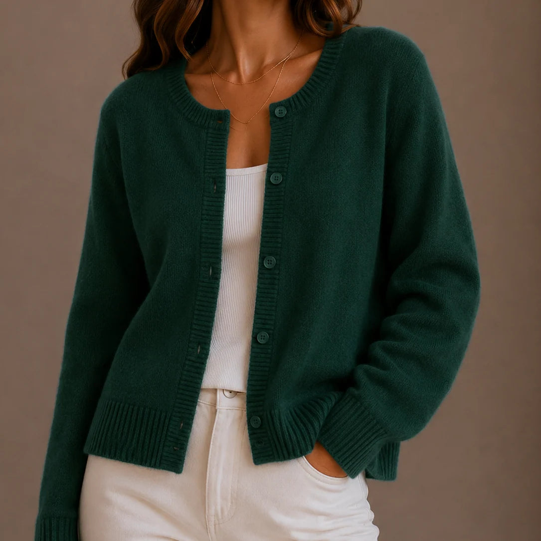 Willa Women's Knit Cardigan | Soft Button-Up, Long Sleeve 7