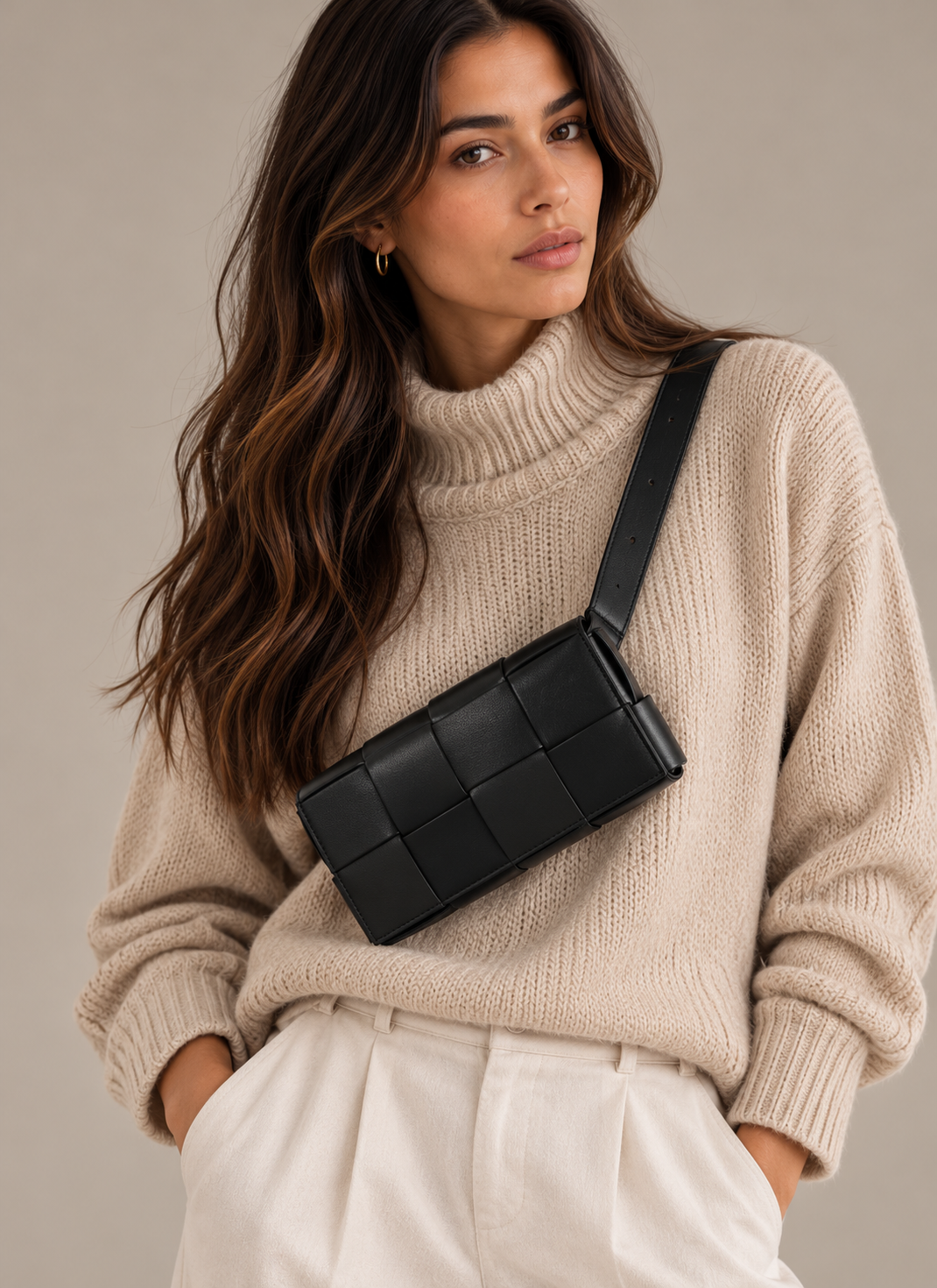 Talia Women's Belt Bag | Genuine Leather, Convertible Design