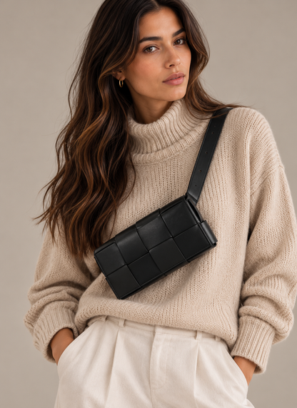 Talia Women's Belt Bag | Genuine Leather, Convertible Design